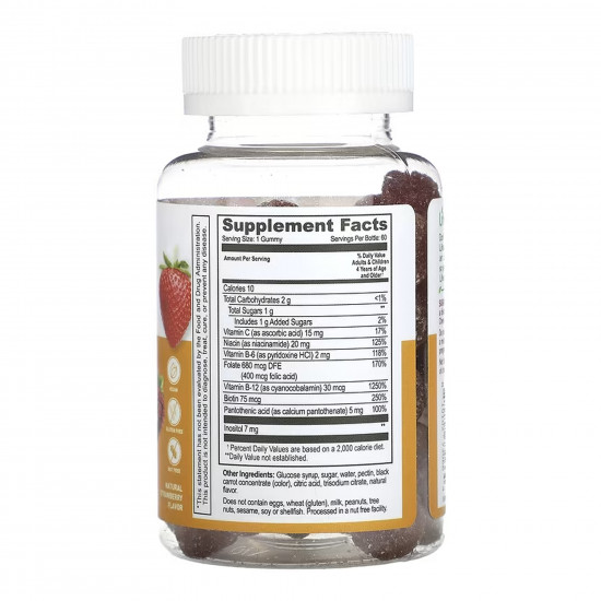 Lifeable B Complex + Vitamin C Kids - 60 gummies 2023-10-7264