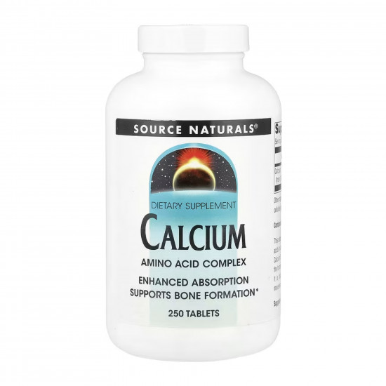 Source Naturals Calcium 200mg - 250 tabs 2023-10-5285