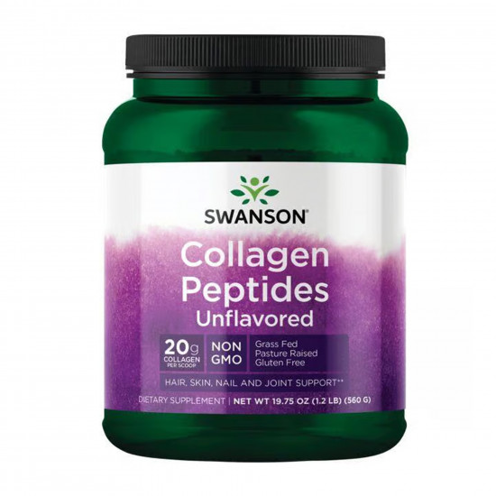 Swanson Collagen Peptides - 560g Unflavored 2023-10-5717 Swanson Collagen Peptides - 560g Unflavored 2023-10-5717