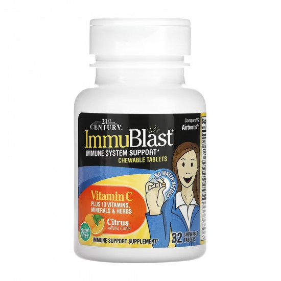 21st Century ImmuBlast - 32 chewables tabs 2023-10-7126