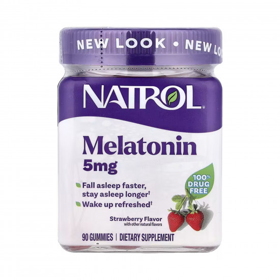 NATROL Melatonin 5mg - 90 gummies 2023-10-6222 NATROL Melatonin 5mg - 90 gummies 2023-10-6222