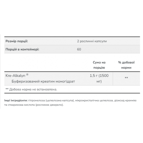 Now Foods Kre-Alkalyn(R) Creatine 750 mg - 120 caps 2022-10-2396