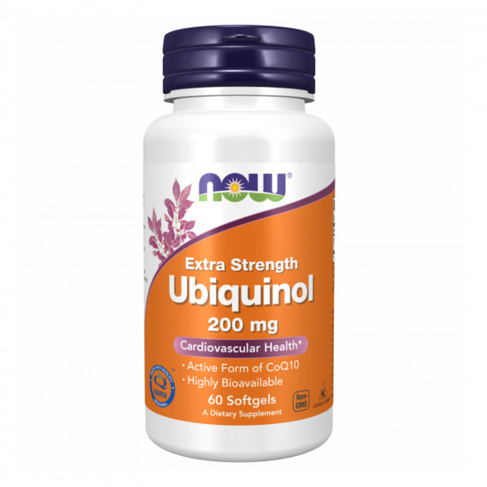 Now Foods Ubiquinol 200mg - 60 sgels 2022-10-1388