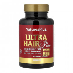 Ultra Hair Plus with MSM - 60 tabs (Пошкоджена банка)