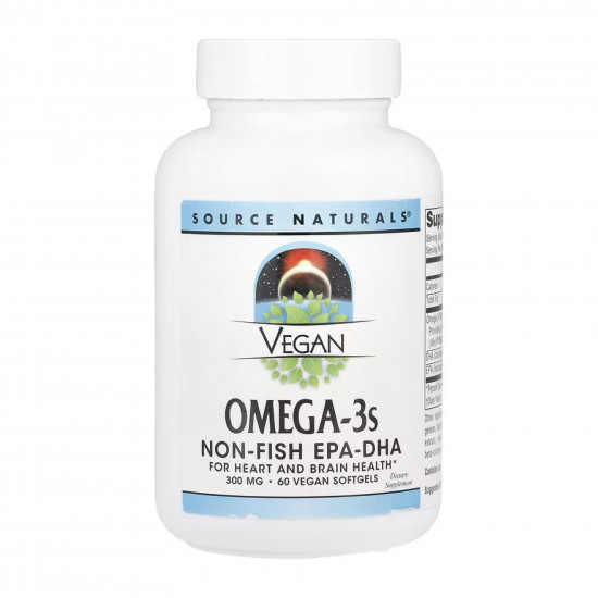 Vegan Omega-3s EPA-DHA 300mg - 60 softgels Vegan Omega-3s EPA-DHA 300mg - 60 softgels