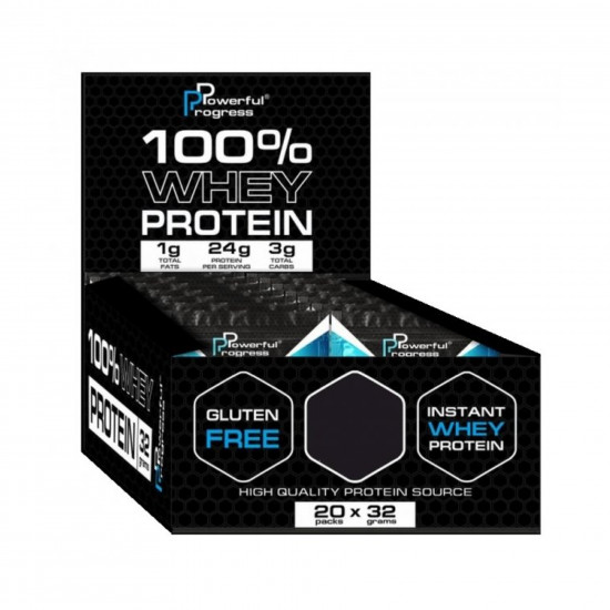 Powerful Progress 100% Whey Protein Instant MEGA BOX - 20x32g Cappuccino 2024-11-0163