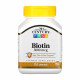 21st Century Biotin 5000 mcg - 110 caps 2023-10-7076