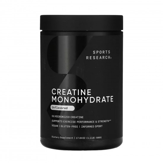 Sport Research Creatine Monohydrate - 500g 2023-10-6178