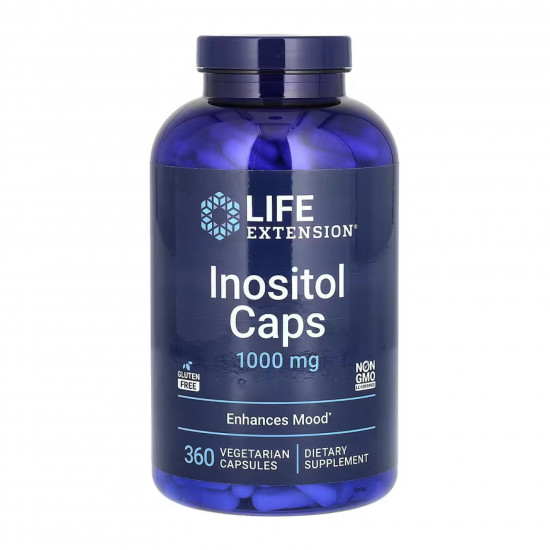 Life Extension Inositol 1000mg - 360 vcaps 2023-10-4280