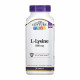 21st Century L-Lysine 1000 mg - 90 tabs 2023-10-7127