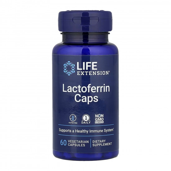 Life Extension Lactoferrin Caps - 60 vcaps (До 12.26) 2024-11-0265
