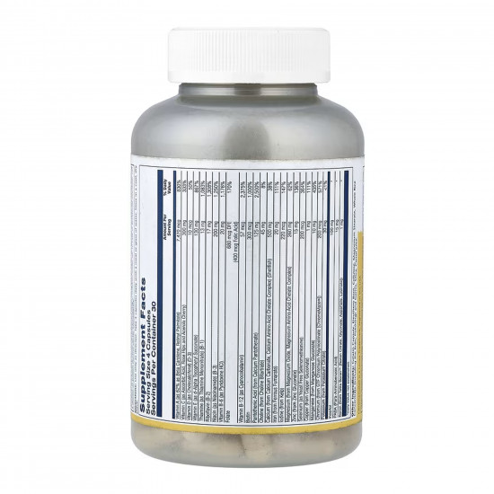 Solaray Mega-Mineral Multi-Vitamin - 120 caps 2023-10-6750
