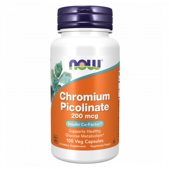 Now Foods Chromium Picolinate - 100caps 100-68-9961972-20 Now Foods Chromium Picolinate - 100caps 100-68-9961972-20