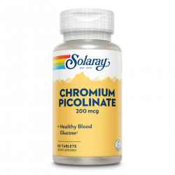 Chromium Picolinate 200mcg - 50 tabs (Пошкоджена банка)
