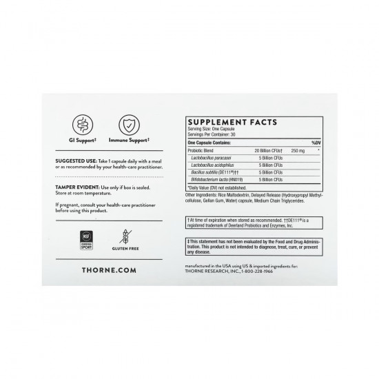 Thorne FloraSport 20B - 30 caps (До 03.26) 2023-10-7646