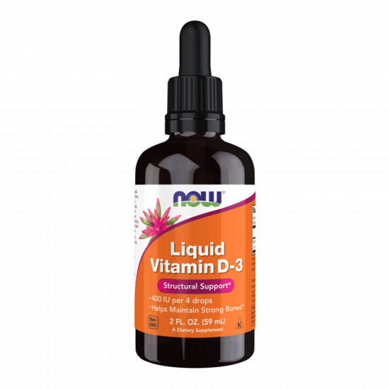 Now Foods Liquid Vitamin D-3 - 59ml (2fl oz) 2022-10-2560 Now Foods Liquid Vitamin D-3 - 59ml (2fl oz) 2022-10-2560