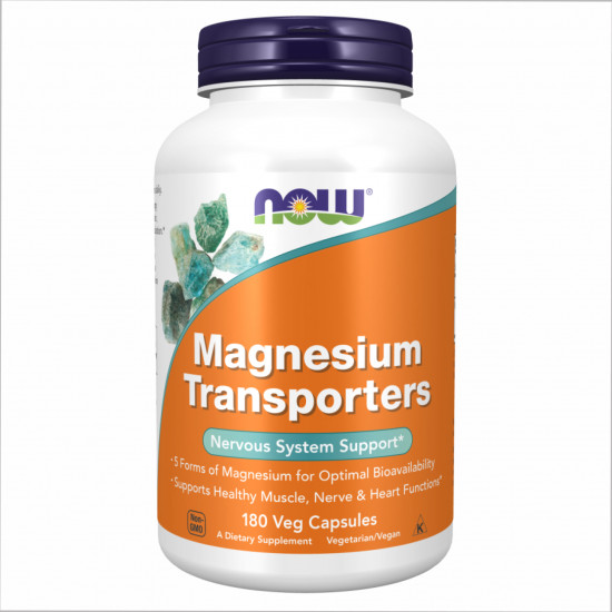 Now Foods Magnesium Transporters - 180 vcaps 2022-10-0977