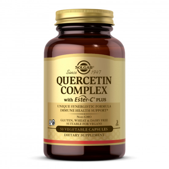 Solgar Quercetin Complex With Ester-C® Plus - 100 caps 2022-10-2989