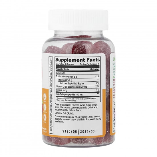 Lifeable Collagen + Vitamin C Adult - 60 gummies 2023-10-7267