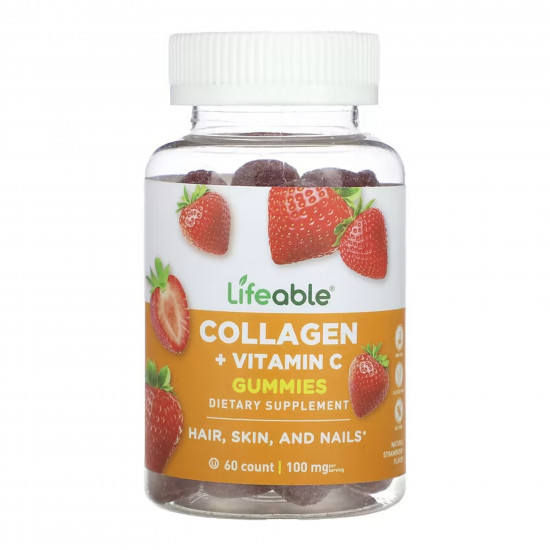 Lifeable Collagen + Vitamin C Adult - 60 gummies 2023-10-7267