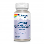 L-Lysine with Beta Glucan 1000mg - 60 vcaps