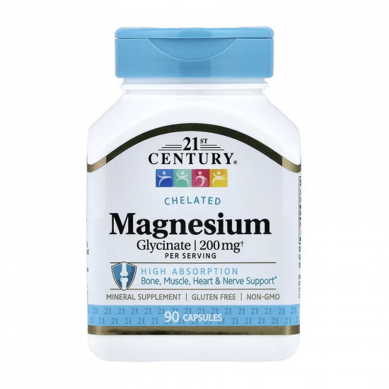21st Century Magnesium Glycinate - 90 caps 2023-10-7078
