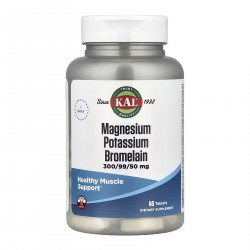 Magnesium Potassium Bromelain - 60 tabs