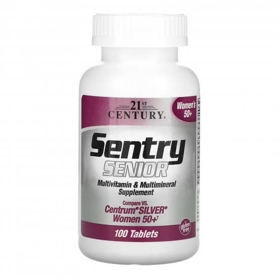 21st Century Sentry Senior Women 50+ - 100 tabs 100-10-5368131-20
