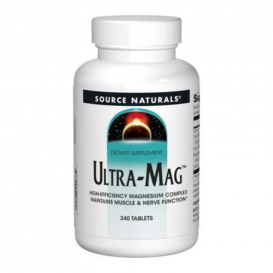 Source Naturals Ultra-Mag Magnesium Complex - 240 tabs 2022-10-1303 Source Naturals Ultra-Mag Magnesium Complex - 240 tabs 2022-10-1303