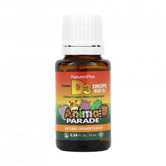 Natures Plus Animal Parade Vitamin D3 400 IU - 10 ml 2023-10-6471
