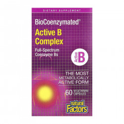BioCoenzymated Active B Complex - 60 caps
