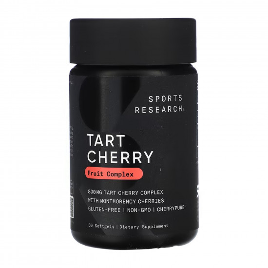 Sport Research Tart Cherry 800mg - 60 softgels 2023-10-6181 Sport Research Tart Cherry 800mg - 60 softgels 2023-10-6181