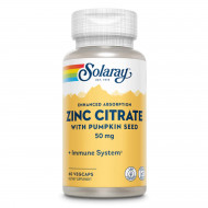 Zinc Citrate 50mg - 60 vcaps (Повреждена банка)