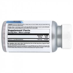 B12 Methylcobalamin 1000mcg - 60 lozenges Berry (Пошкоджена банка)