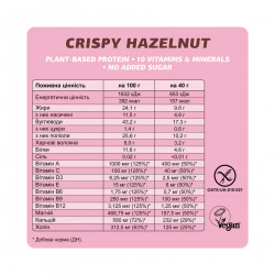 Fizi Mood Booster - 12x40g Crispy Hazelnut