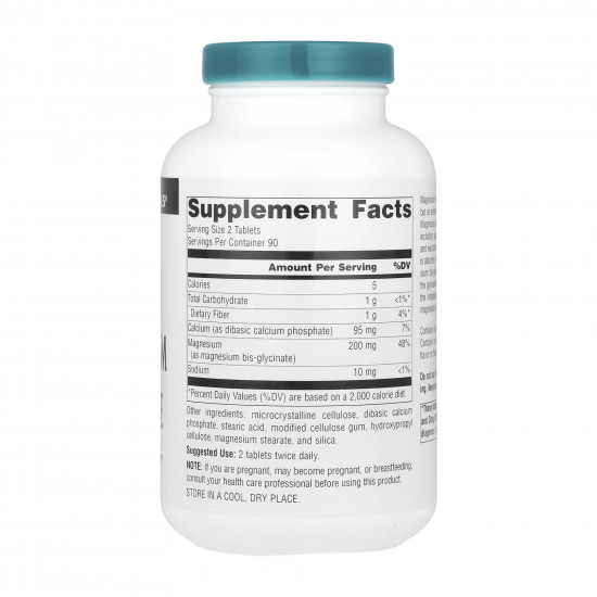 Source Naturals Magnesium Glycinate - 180 tabs 2023-10-4634