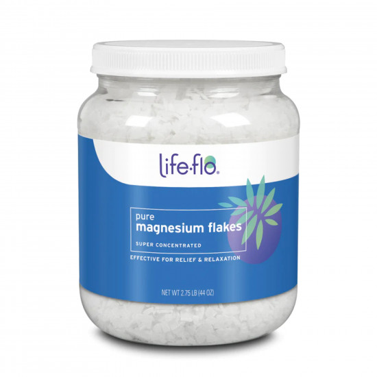 Pure Magnesium Flakes - 44 oz (Пошкоджена банка) Pure Magnesium Flakes - 44 oz (Пошкоджена банка)