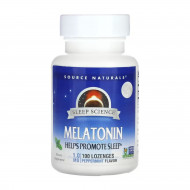 Sleep Science® Melatonin 1mg Peppermint - 100 lozenges
