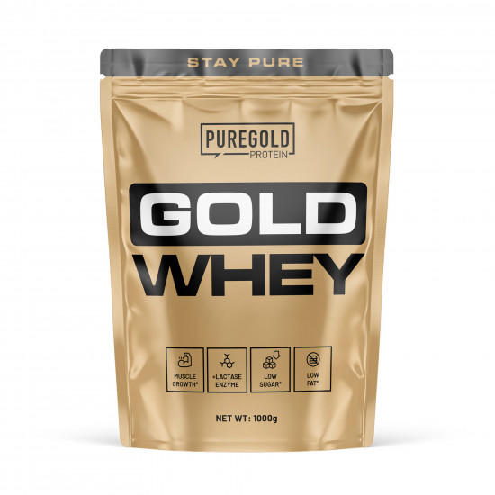 Pure Gold Whey Protein - 1000g Salted Caramel 2023-10-5636 Pure Gold Whey Protein - 1000g Salted Caramel 2023-10-5636