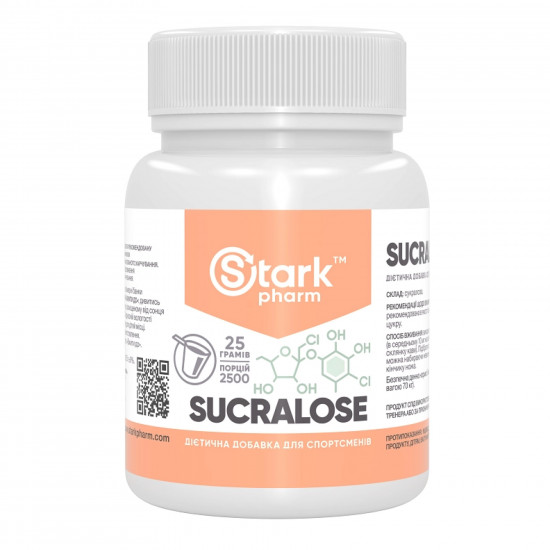 Stark Pharm Stark Sucralose - 25g 100-18-8011950-20 Stark Pharm Stark Sucralose - 25g 100-18-8011950-20