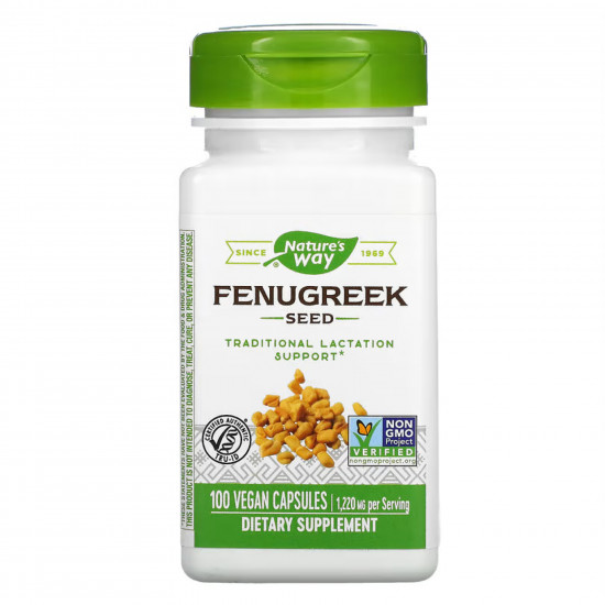 Nature's Way Fenugreek Seed - 100 vcaps 2022-10-1081