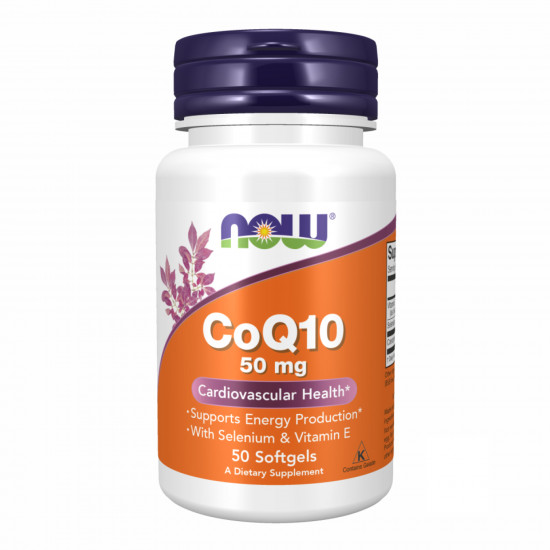 Now Foods CoQ10 50mg - 50 Softgels 100-76-0449692-20 Now Foods CoQ10 50mg - 50 Softgels 100-76-0449692-20
