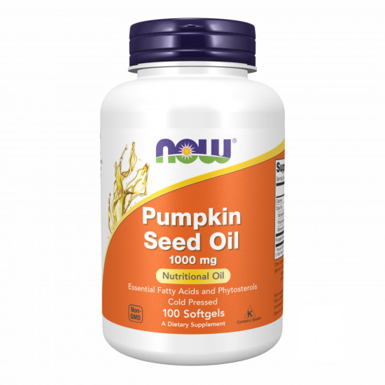 Now Foods Pumpkin Seed Oil - 100 sgels 100-89-2034516-20