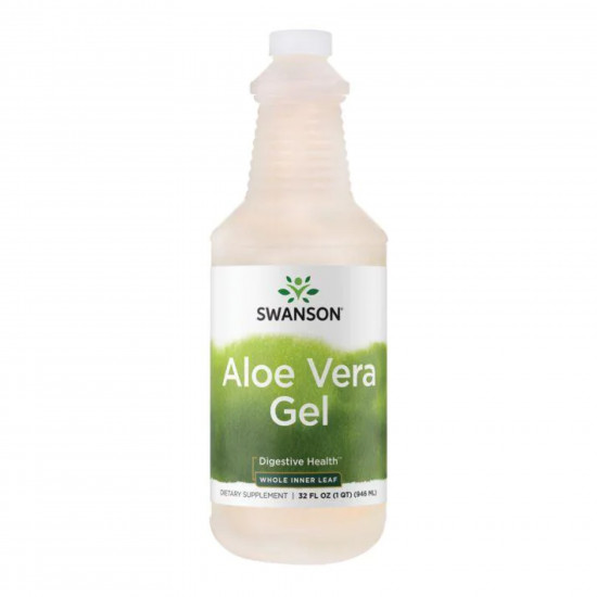 Swanson Aloe Vera Gel 32 Fl Oz - 946ml 2022-09-0215