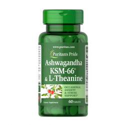 Ashwagandha KSM-66® & L-Theanine - 60 tabs