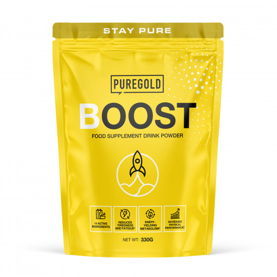 Pure Gold Boost Pre-Workout - 330g Green Apple 2023-10-7308