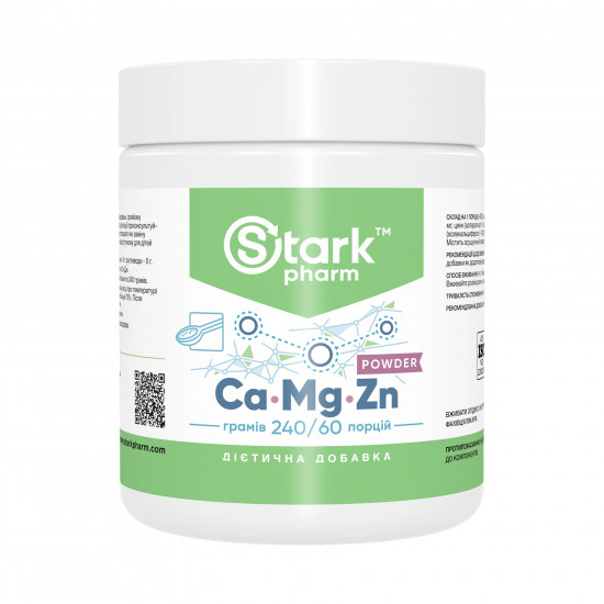 Stark Pharm Calcium Magnesium & Zinc Powder - 260g 2022-10-2833