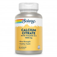 Calcium w/ D3 Citrate 1000mg - 90 caps (Повреждена банка)