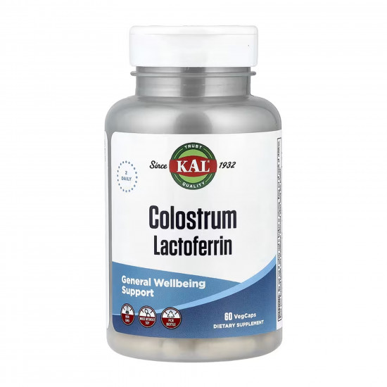 KAL Colostrum Lactoferrin - 60 vcaps 2023-10-7030