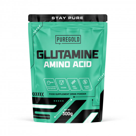 Pure Gold Glutamine - 300g Unflavored 2023-10-6569